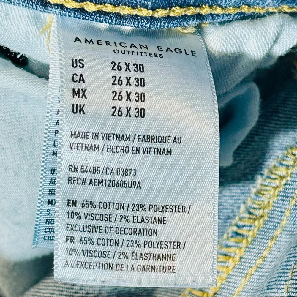 American Eagle jeans Original Straight Next Level Flex jeans men size 26 X 30
